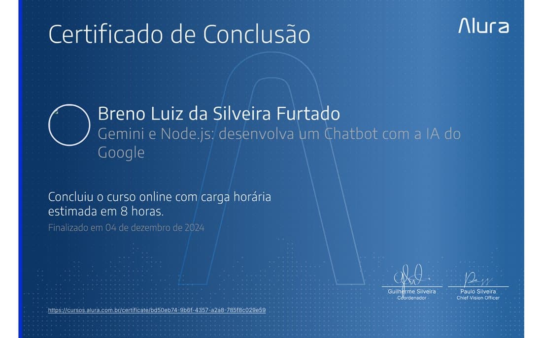 Gemini e Node.js: desenvolva um Chatbot com a IA do Google