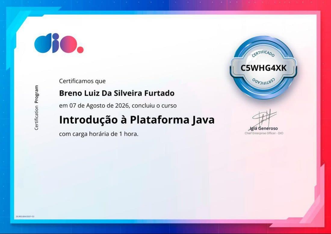 Introdução à Plataforma Java