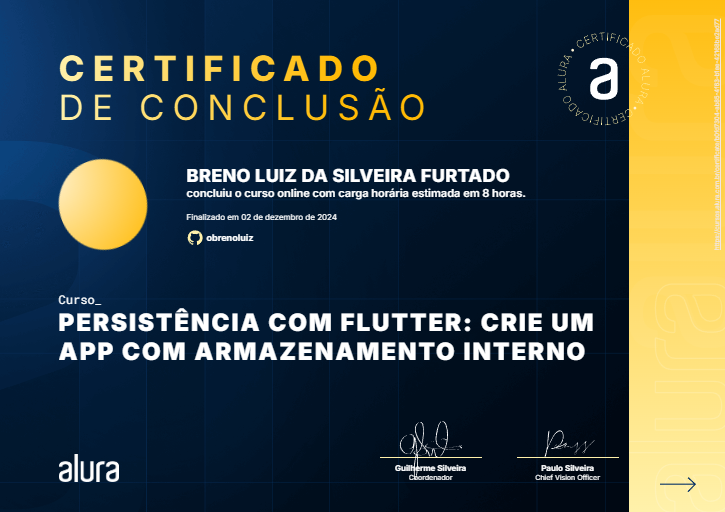 Flutter App - Alura